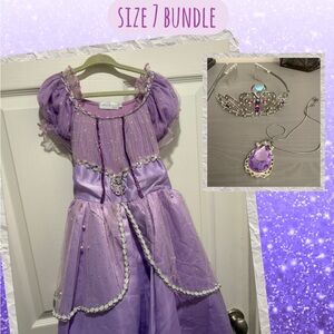 Sofia the First Trish Scully size 7 bundle